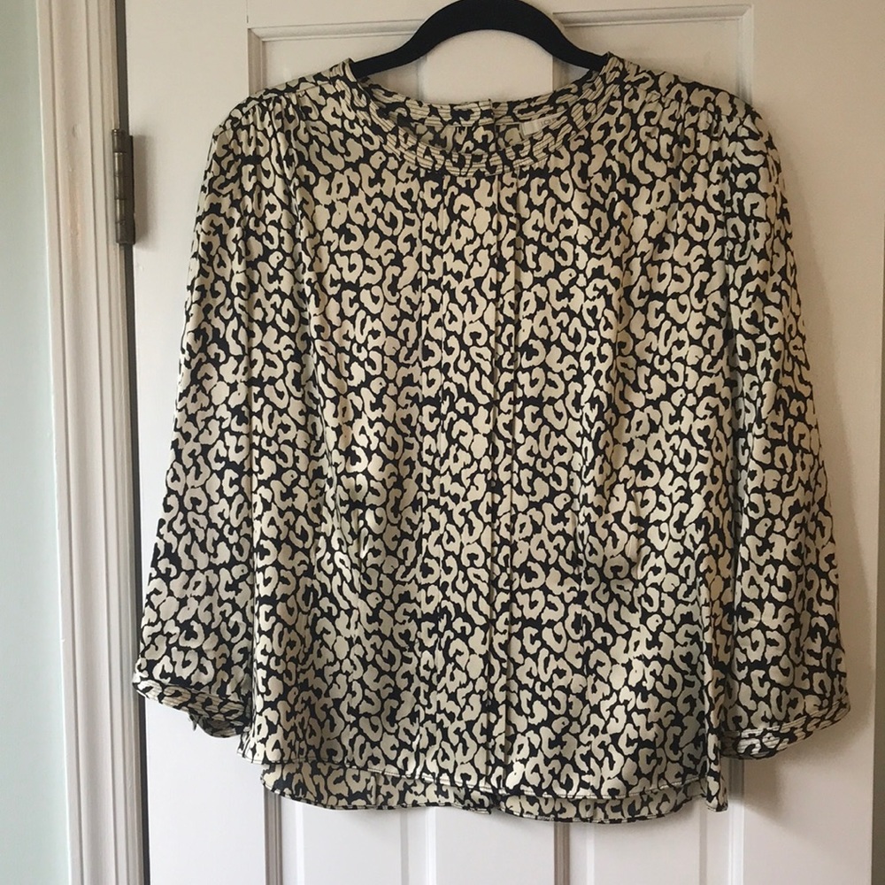 J. Crew silk shirt